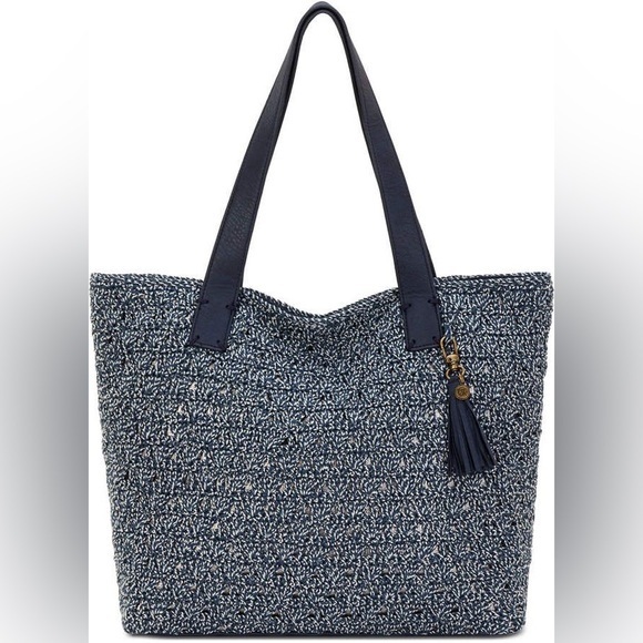 The Sak Fairmont Crochet And Leather Tote
